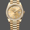 Mens Rolex Day-Date-228398TBR, 40mm, Champagne Diamond Dial, Diamond Bezel, Men’s Champagne Replica Watch Image