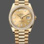 Men's Rolex Day-Date-228398TBR, 40mm, Champagne Diamond Dial, Diamond Bezel, Men’s Champagne