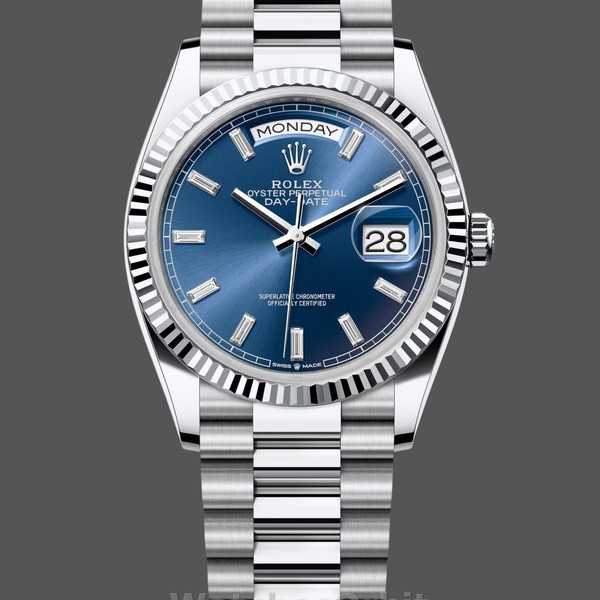 Unisexs Rolex Datejust 36-m126284RBR 0017, 36mm, Stainless Steel, White Roman Jubilee, White Replica Image