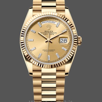 Unisex's Rolex Datejust 36-m126284RBR 0017, 36mm, Stainless Steel, White Roman Jubilee, White