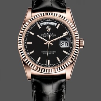 Unisex's Rolex Day Date 36-m128239 0069, White Gold, Blue Diamond Dial, Blue