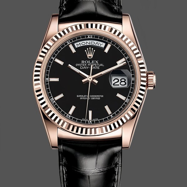 Unisexs Rolex Day Date 36-m128239 0069, White Gold, Blue Diamond Dial, Blue Replica Watch Image