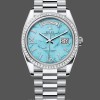 Mens Rolex Day Date 40-M228236 0024, White Gold, Blue Ombre Dial, Blue Ombre Dial Replica Watch Image