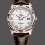 Unisex's Rolex Day Date 36-m128348RBR 0064, Yellow Gold, White Dial, White