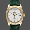 Unisexs Rolex Day Date 36-128396TBR 0004, Platinum, Diamonds Bezel, Silver Replica Watch Image