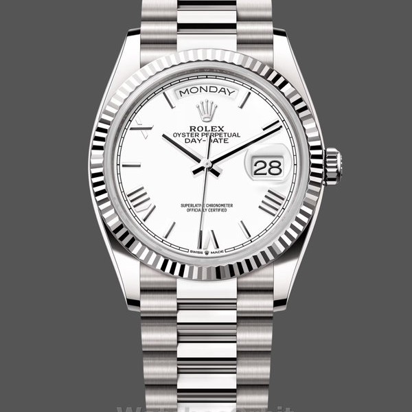 Womens Rolex Datejust 31-m278288RBR 0006, Yellow Gold, Mother‑of‑Pearl Diamond Dial, Diamond Bezel, MOP Replica Image