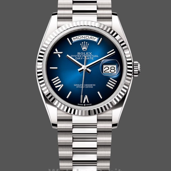 Womens Rolex Datejust 31-m278288RBR 0006, Yellow Gold, Mother‑of‑Pearl Diamond Dial, Diamond Bezel, MOP Replica Watch Image