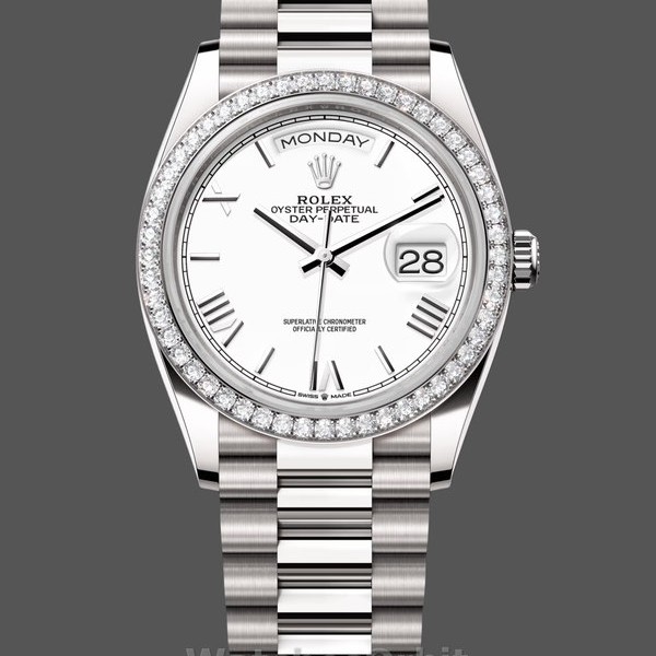 Mens Rolex Datejust 41-126334 0024, Automatic, White Dial, White Replica Image