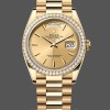 Unisexs Rolex Day Date 36-m128239 0059, White Gold, White Dial, Fluted Bezel, President, White Replica Image