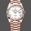Mens Rolex Day Date 40-M228236 0003, Platinum, Black Dial, Men’s Black Replica Image