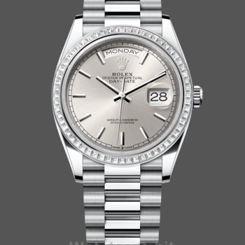 Men's Rolex Datejust 41-126334 0024, Automatic, White Dial, White