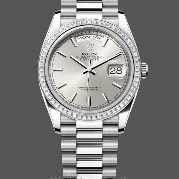 Mens Rolex Datejust 41-126334 0024, Automatic, White Dial, White Replica Watch Image