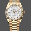 Unisexs Rolex Day Date 36-M128236 0020, White Gold, Blue Ombre Dial, Blue Ombre Dial Replica Image