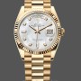 Unisex's Rolex Day Date 36-M128236 0020, White Gold, Blue Ombre Dial, Blue Ombre Dial