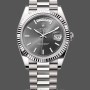 Men's Rolex Day‑Date 40-M228239 0060, 18K White Gold, Slate Dial, Men’s Grey Dial