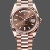 Mens Rolex Day‑Date 40-m228235 0003, 18K Everose Gold, President, Chocolate Dial, Chocolate Dial Replica Watch Image