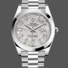 Mens Rolex Day‑Date 40-228206 0036, Platinum, Meteorite Baguette Dial, Men’s Meteorite Dial Replica Watch Image