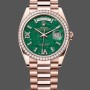 Unisex's Rolex Day Date 36-128238 0132, Champagne Dial, Yellow Gold Bracelet, Champagne