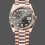 Men's Rolex Submariner 40-16613T, 18K, Champagne Diamond Dial, Black Bezel, Gold Champagne Dial