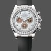 Mens Rolex Daytona Cosmograph-126589RBR 0001, 40mm, 2024 Release, White Mother of Pearl Dial Replica Watch Image
