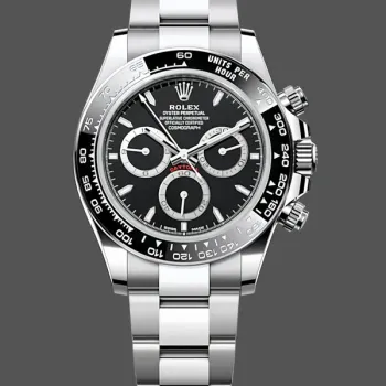 Men's Rolex Cosmograph Daytona 40MM Oystersteel M126500LN - 2024 Edition Black