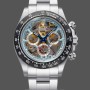 Men's Daytona Artisans De Geneve 116500LN Skeleton Dial with Carbon Fiber Bezel Skeleton Dial