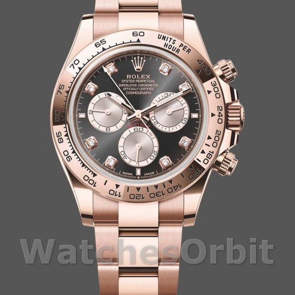 Mens Rolex Daytona-126505, Black Replica Watch Image