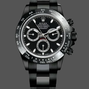 Men's Rolex Cosmograph Daytona 116500LN Carbon Black Limited Edition Black Dial