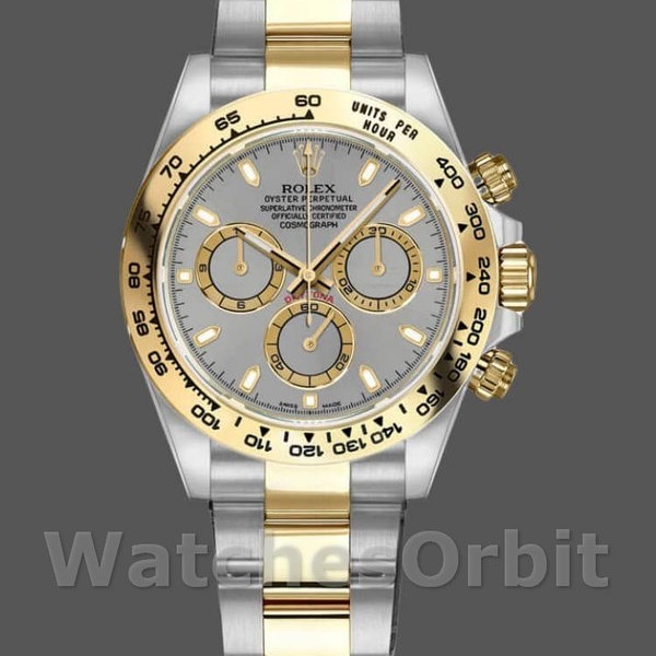 Mens Rolex Cosmograph Daytona-116503, 40mm, Rhodium Index Dial, Men’s Rhodium Replica Watch Image