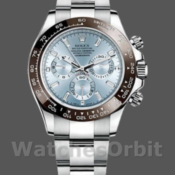 Men's Rolex Cosmograph Daytona-116506, 40mm, Platinum, Ice Blue Dial, Men’s Ice Blue