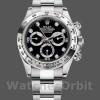 Mens Rolex Cosmograph Daytona-116509, 40mm, White Gold, Black Dial, Men’s Black Replica Watch Image