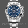 Mens Rolex Cosmograph Daytona-116509, 40mm, Blue Index Dial, Men’s Blue Replica Watch Image