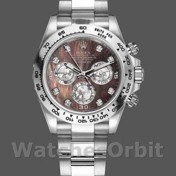 Men's Rolex Cosmograph Daytona-116509, 40mm, Diamond Markings, Men’s MOP