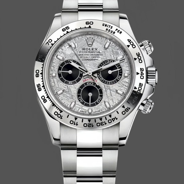 Mens Rolex Cosmograph Daytona-116509, 40mm, Meteorite Grey Dial, Men’s Meteorite Grey Replica Watch Image