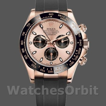 Men's Rolex Cosmograph Daytona 40mm Men's-116515LN-Black Pink Dial Pink