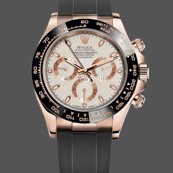 Men's Rolex Cosmograph Daytona 40mm Men's-116515LN-Everose Gold-Ivory Dial Ivory