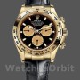 Men's Rolex Cosmograph Daytona 40mm Men's-116518-Black & Champagne Dial Black<br />