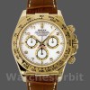 Mens Rolex Cosmograph Daytona 40mm Mens-116518-White Dial White Replica Image