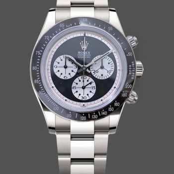 Men's Rolex Cosmograph Daytona 116520 Bamford Heritage Paul Newman Black Dial 40MM Steel Black Dial