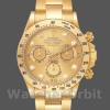 Mens Rolex Cosmograph Daytona 40mm Mens-116528-Champagne Diamond Dial Champagne Replica Image