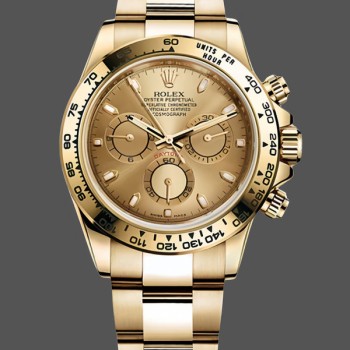 Men's Rolex Cosmograph Daytona-116528, 40mm, Champagne Index Dial, Men’s Champagne