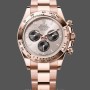 Men's Rolex Cosmograph Daytona 40mm Men's-126505 0003-Oyster Bracelet-Rose Champagne Dial Champagne