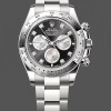 Mens Rolex Cosmograph Daytona-126509 0002, 40mm, Diamond Mark, Black Replica Watch Image