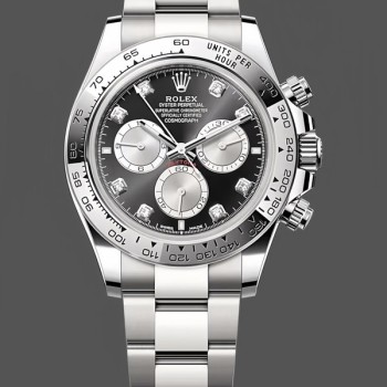 Men's Rolex Cosmograph Daytona-126509 0002, 40mm, Diamond Mark, Black