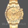 Mens Rolex Daytona-116508, 40mm, Yellow Gold, Champagne Diamond Dial, Men’s Champagne Replica Watch Image