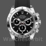 Men's Rolex Daytona 40mm Men's-116519-Black Dial-Black Rubber Strap Black<br />