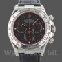 Men's Rolex Daytona 40mm Men's-116519-Black Racing Dial-Leather Strap Black<br />