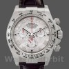 Mens Rolex Daytona 40mm Mens-116519-Brown Leather Strap-Meteorite Dial Meteorite Replica Image