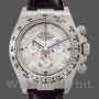 Men's Rolex Daytona 40mm Men's-116519-Brown Leather Strap-Meteorite Dial Meteorite