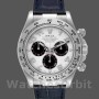 Men's Rolex Daytona 40mm Men's-116519-Panda Dial-Blue Leather Strap White